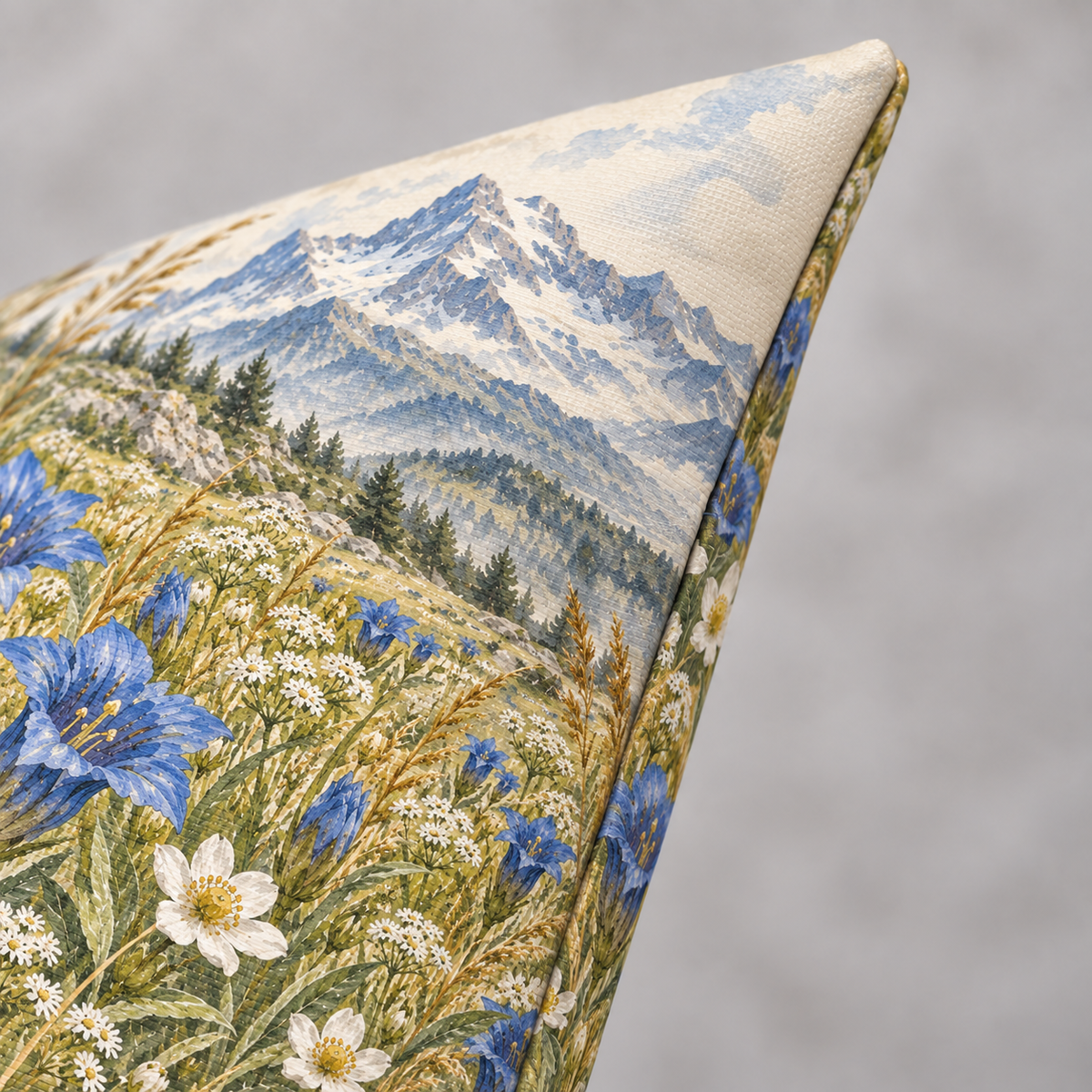 Dekokissen Alpenwiese, 40 × 40 cm