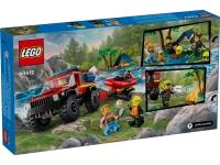 LEGO® City Feuerwehrgeländewagen mit Rettungsboot (60412)