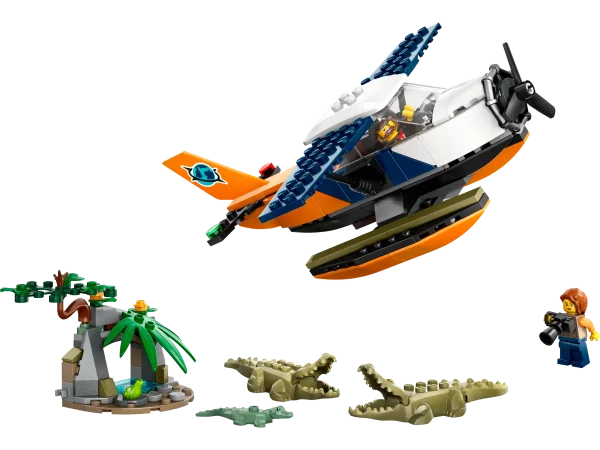 LEGO® City Dschungelforscher-Wasserflugzeug (60425)